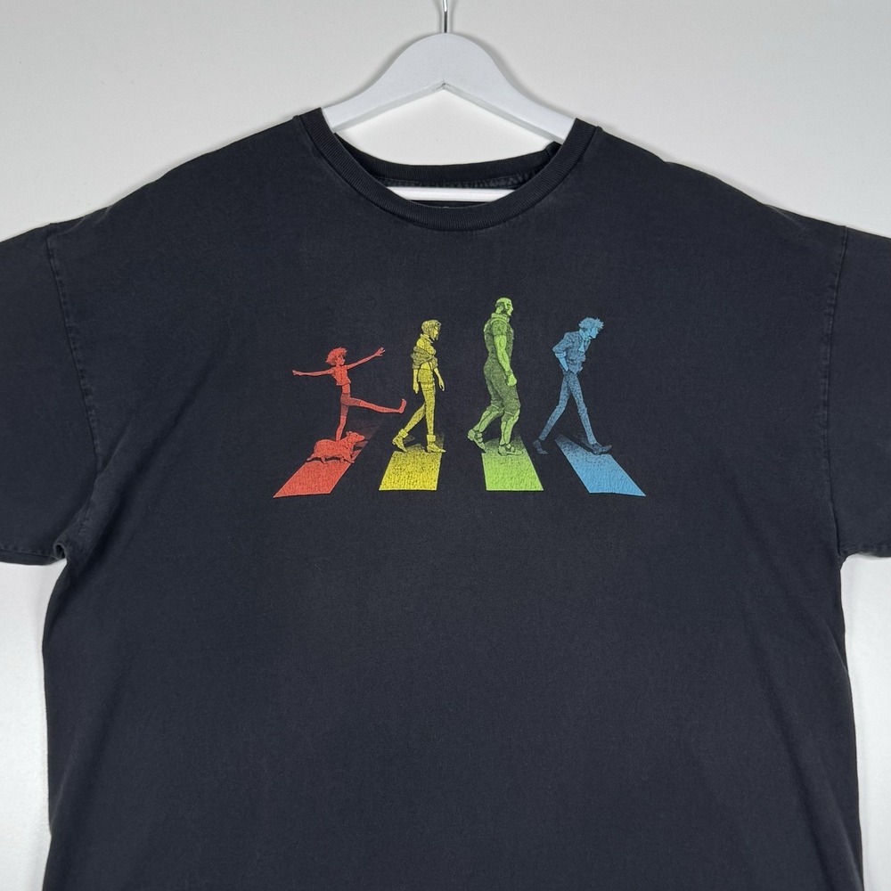 + COWBOY BEPOP Shirt - Stray Dog Strut The Beatles Parody Anime TeeFury - XXL